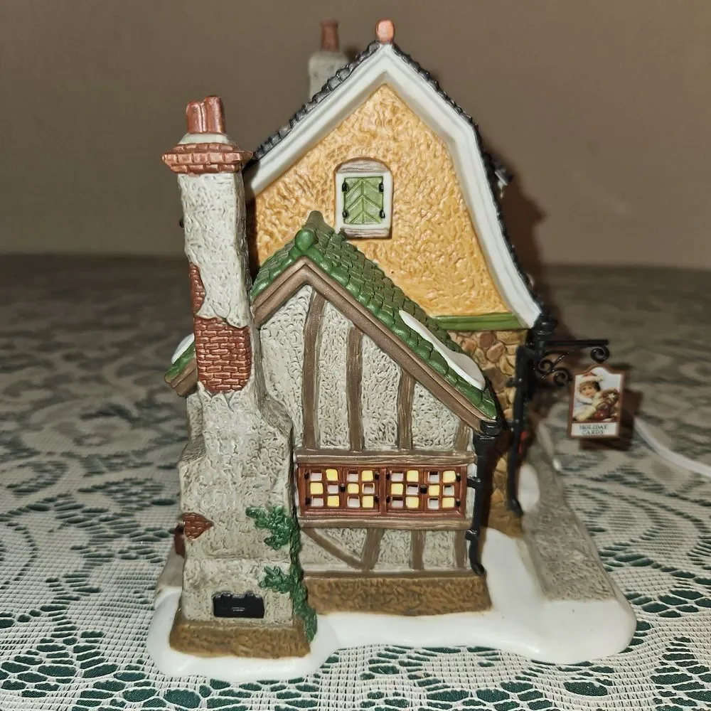 Department 56 Lighted Festive Christmas Card Shop